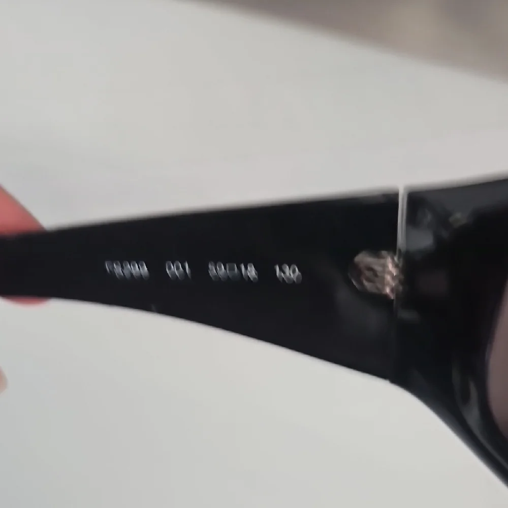 Fendi Black Sunglasses with Silver Accents - Picture 8 of 9
